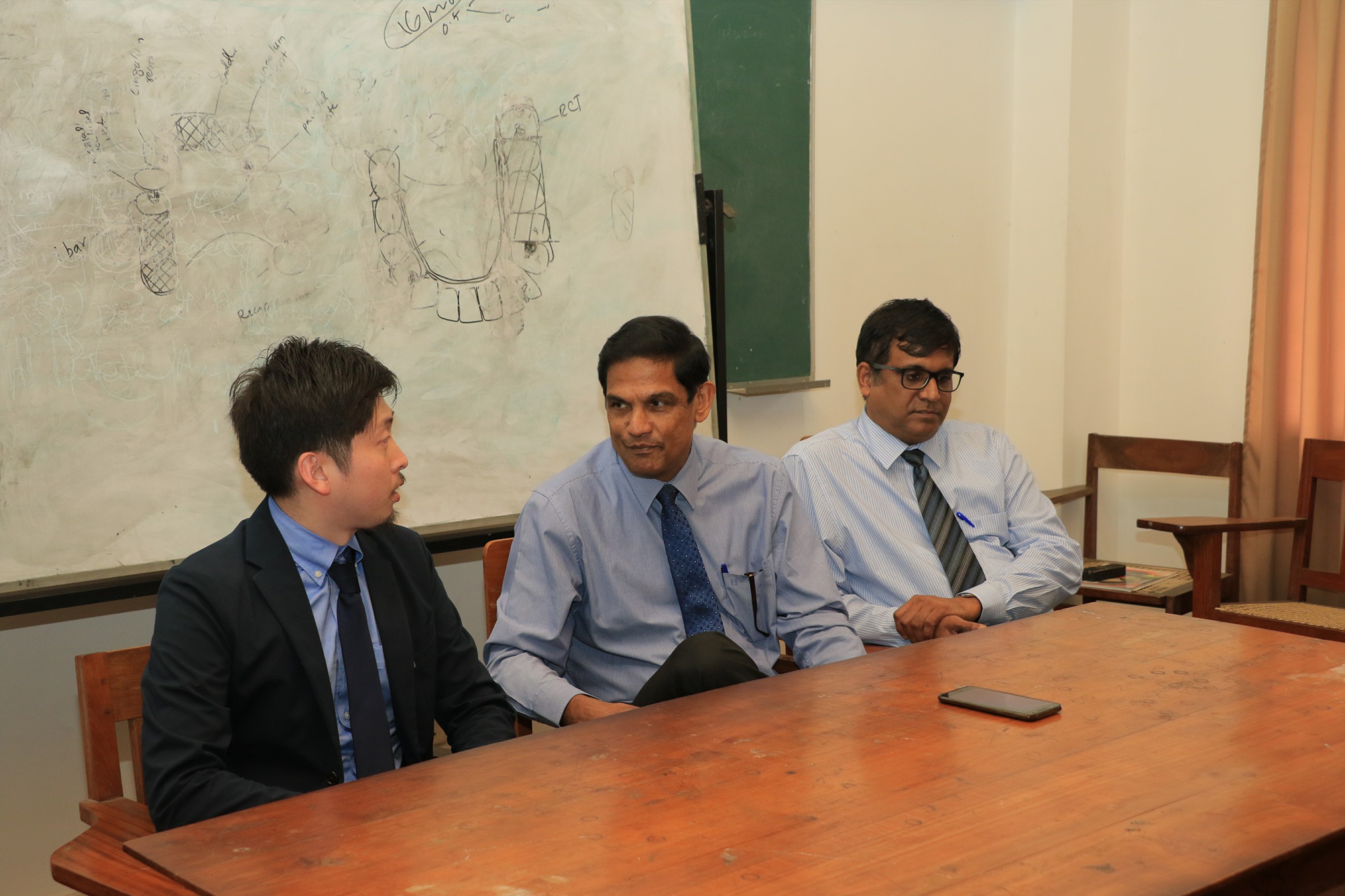 Official visiting-Dr Yuhei Matsuda