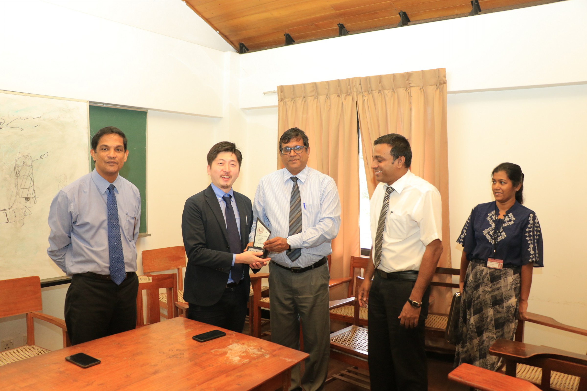 Official visiting-Dr Yuhei Matsuda