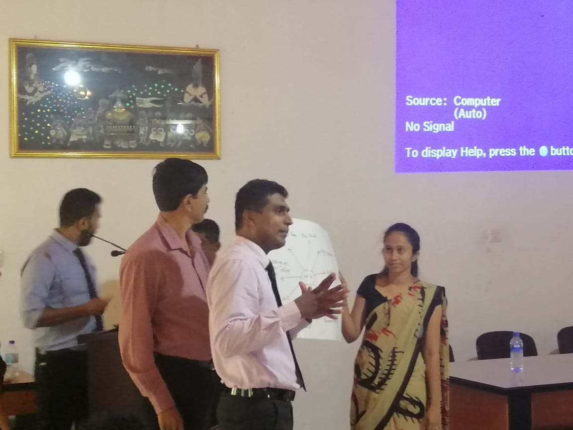 Smokeless tobacco and Areca nut cessation training programme for dental surgeons, North Western Province