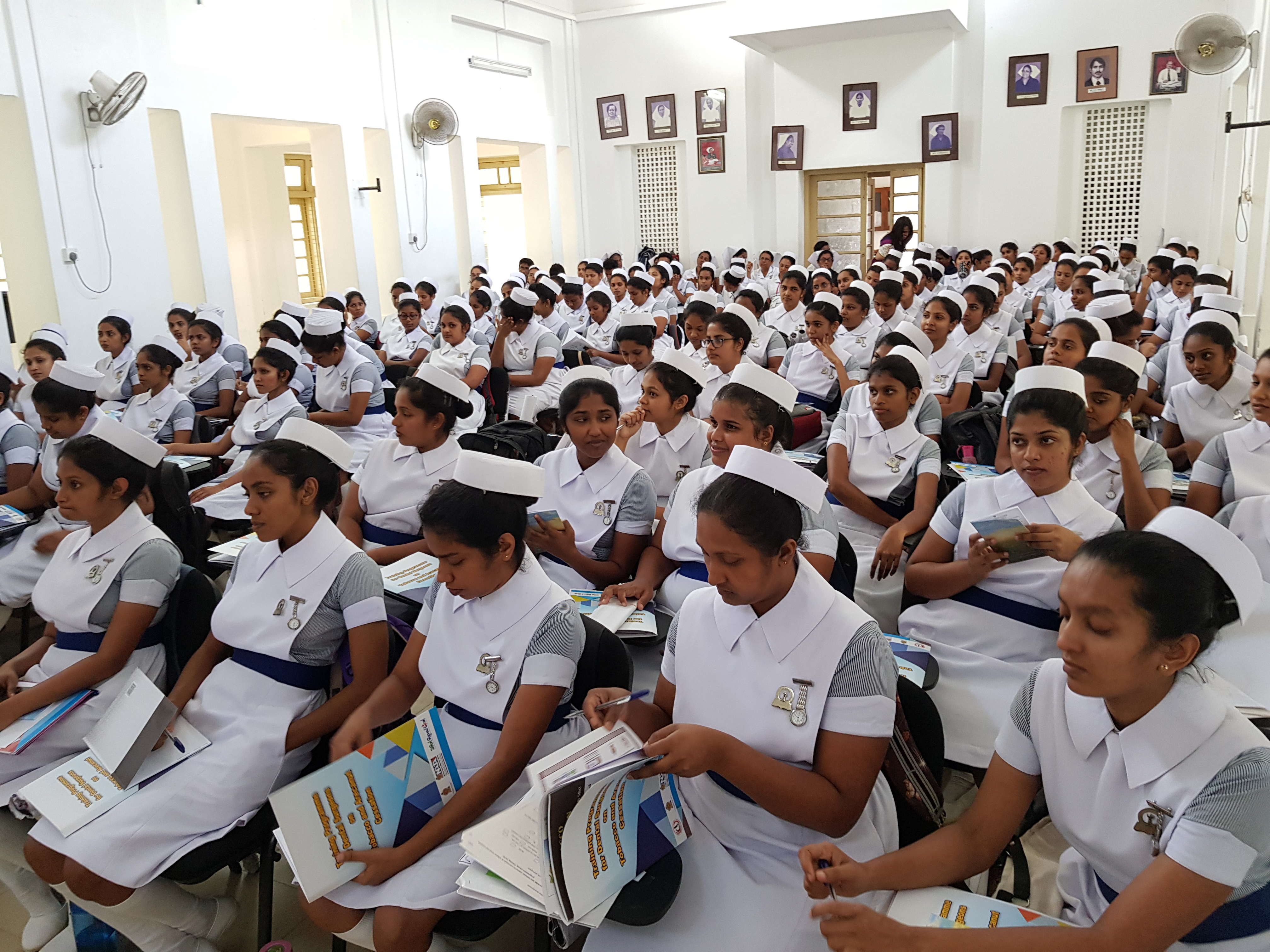 Smokeless tobacco and Areca nut cessation training programme for Nurses, NTS, Kandy