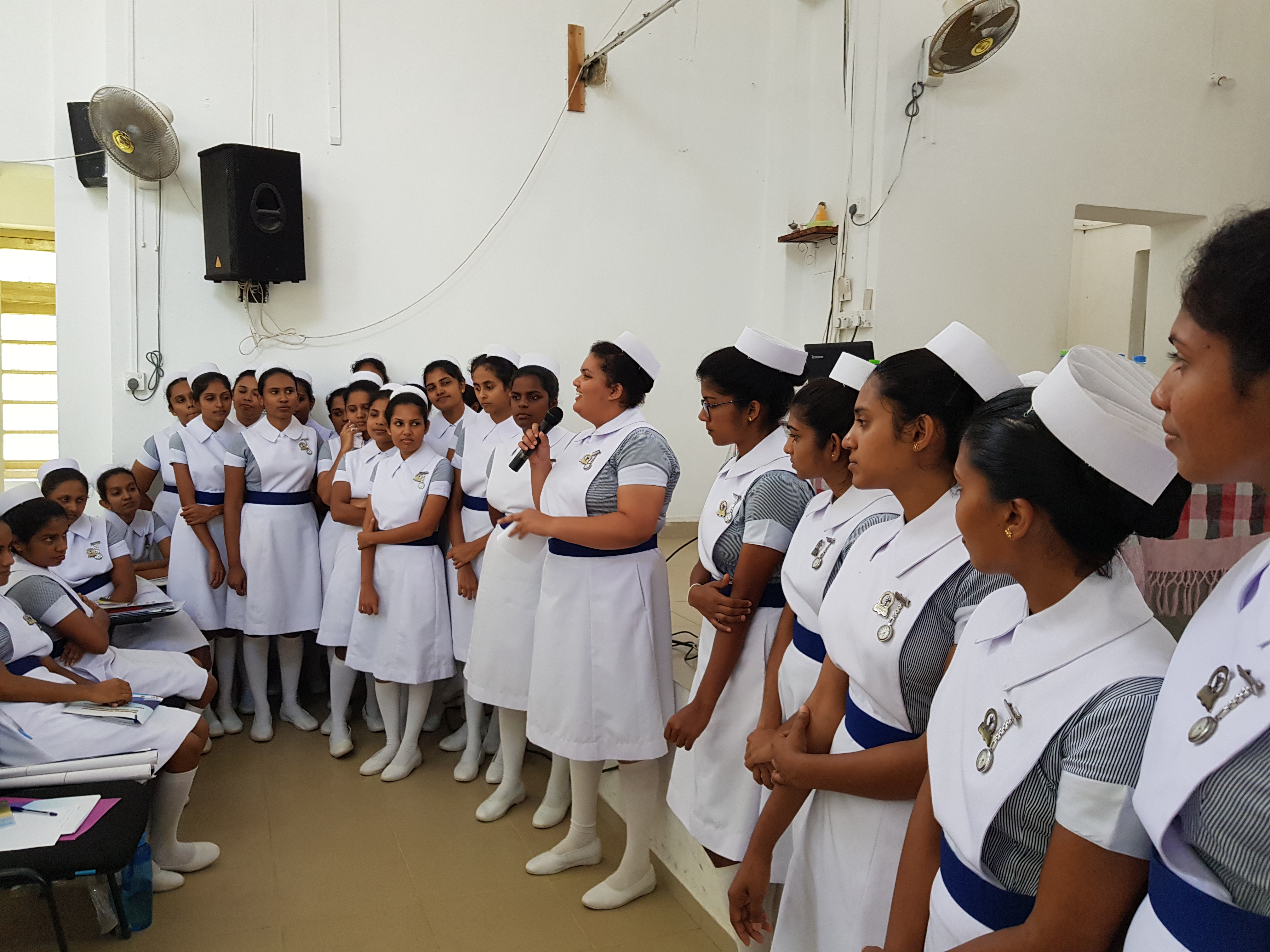 Smokeless tobacco and Areca nut cessation training programme for Nurses, NTS, Kandy